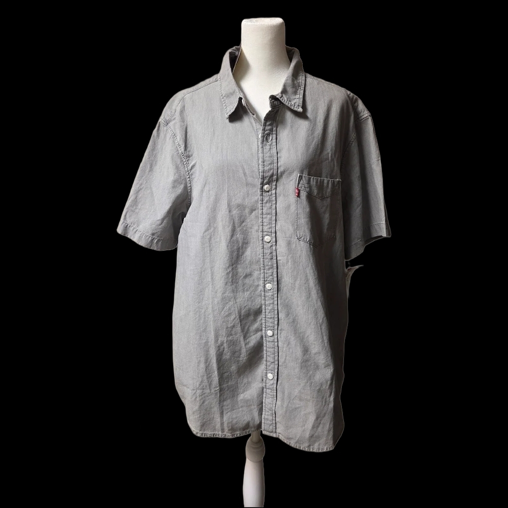 Gray Levis Men's Shirt, XL